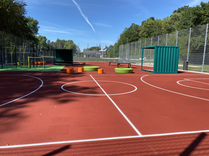 Tartanspielfeld