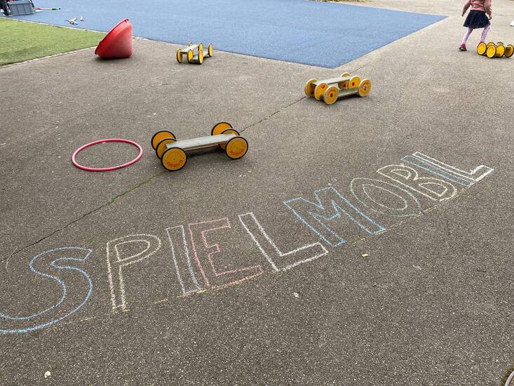 Spielmobil des Jugendreferats.