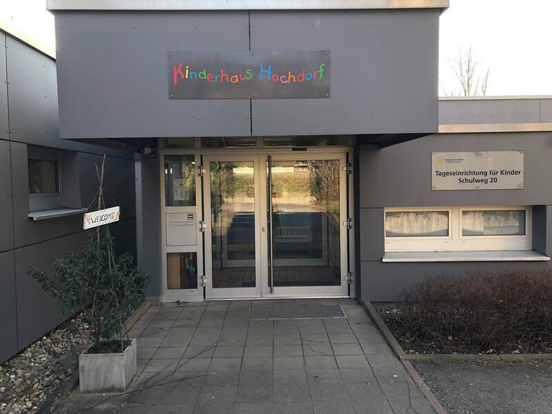Kinderhaus Hochdorf von außen.